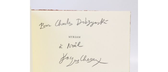 CHESSEX : Myriam - Signiert, Erste Ausgabe - Edition-Originale.com