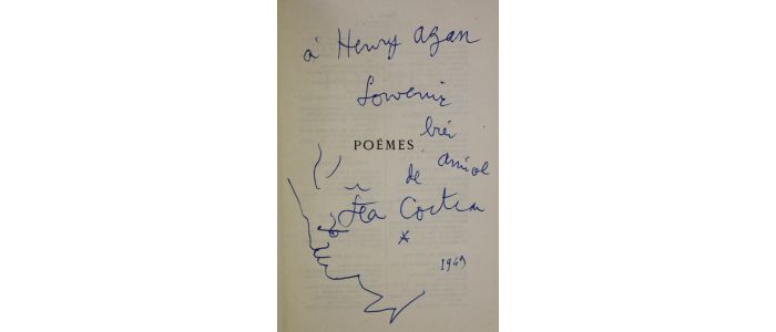 COCTEAU : Poèmes - Signed book, First edition - Edition-Originale.com