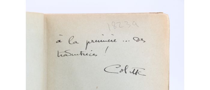 COLETTE : La seconde - Libro autografato, Prima edizione - Edition-Originale.com
