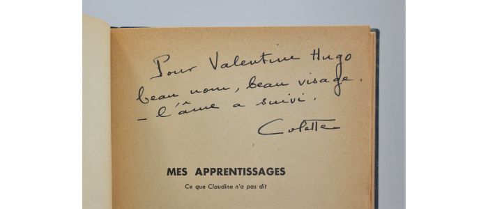 COLETTE : Mes apprentissages - Libro autografato, Prima edizione - Edition-Originale.com