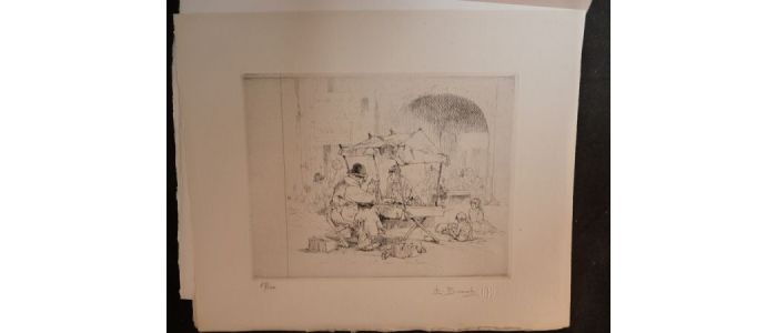 COLLECTIF : Auguste Brouet. Catalogue de son oeuvre gravé précédé d'une étude de Gustave Geffroy - Prima edizione - Edition-Originale.com