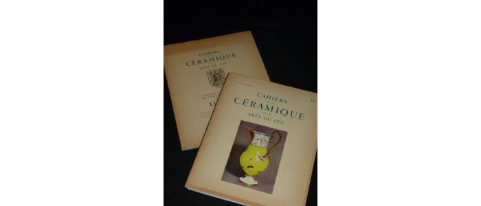 COLLECTIF : Cahiers de la céramique et des arts du feu N°13 et son supplément - Edition Originale - Edition-Originale.com