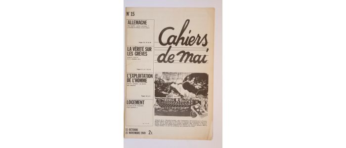 COLLECTIF : Cahiers de Mai N°15 - Edition Originale - Edition-Originale.com