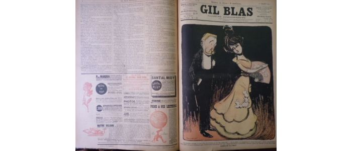 COLLECTIF : Gil Blas, illustré hebdomadaire, du 6 juillet 1900 au 27 décembre 1901 - Edition Originale - Edition-Originale.com