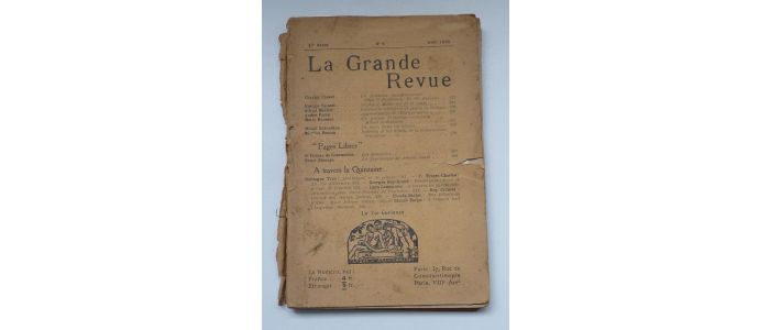 COLLECTIF : La Grande Revue N°4 de la trente-septième année - Edition Originale - Edition-Originale.com