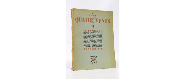 COLLECTIF : Les quatre vents N°8 - First edition - Edition-Originale.com