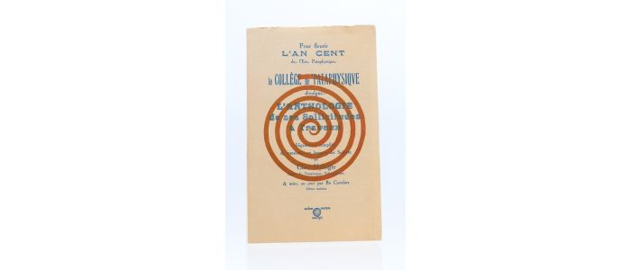 COLLECTIF : Pour fleurir l'an cent de l'ère pataphysique - Edition Originale - Edition-Originale.com