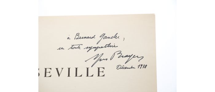 COLLECTIF : Séville - Autographe, Edition Originale - Edition-Originale.com