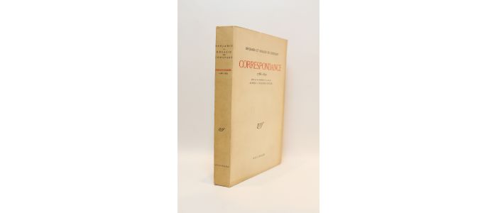 CONSTANT : Correspondance de Benjamin et Rosalie de Constant 1786-1830 - First edition - Edition-Originale.com