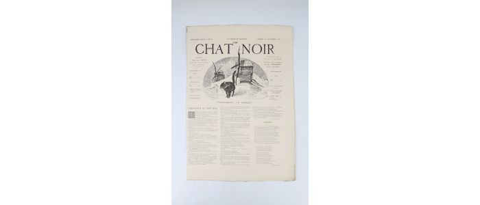 COURTELINE : Le Chat noir N°254 de la cinquième année du samedi 20 novembre 1886 - Erste Ausgabe - Edition-Originale.com
