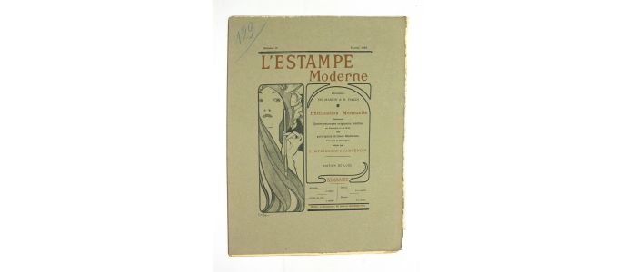 Couverture de L'Estampe Moderne n°10 février 1898 - Edition Originale - Edition-Originale.com