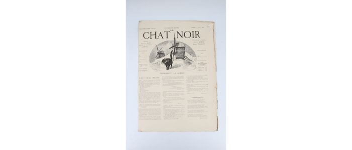 CROS : Le Chat noir N°239 de la cinquième année du samedi 7 août 1886 - First edition - Edition-Originale.com