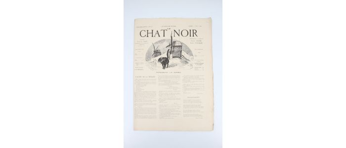 CROS : Un drame interastral - In Le Chat noir N°239 de la cinquième année du samedi 7 Août 1886 - Edition Originale - Edition-Originale.com