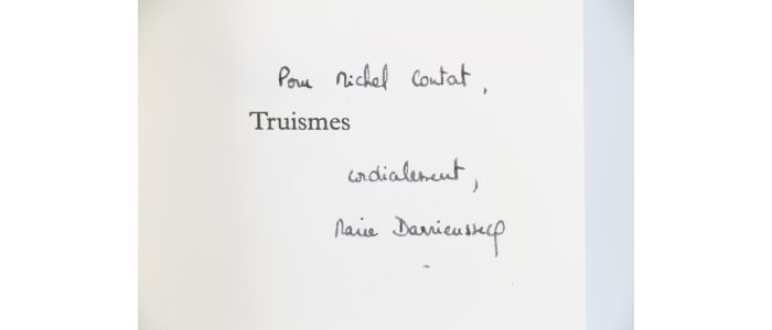 DARRIEUSSECQ : Truismes - Libro autografato, Prima edizione - Edition-Originale.com