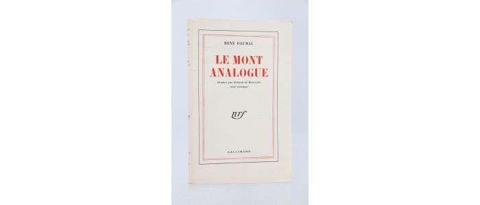 DAUMAL : Le mont analogue - Prima edizione - Edition-Originale.com