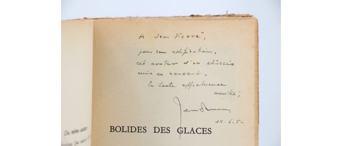 DAUVEN : Bolides des glaces - Saint-Moritz - Villard-de-Lans - Garmish - Signed book, First edition - Edition-Originale.com