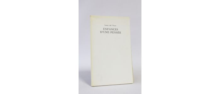 LANZA DEL VASTO : Enfances d'une pensée - First edition - Edition-Originale.com