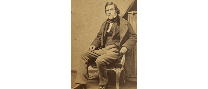 DELACROIX : [Photographie] Portrait photographique de Eugène Delacroix - First edition - Edition-Originale.com