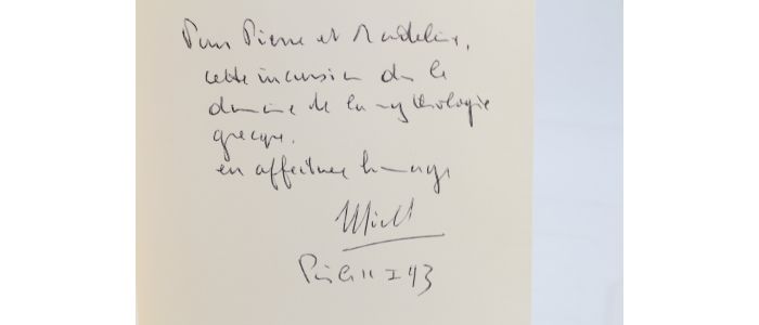 DEON : Ariane ou l'oubli - Autographe, Edition Originale - Edition-Originale.com