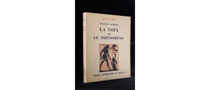 DERRIDA : La voix et le phénomène - Signiert, Erste Ausgabe - Edition-Originale.com