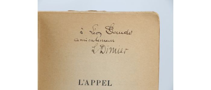 DIMIER : L'appel des intellectuels allemands - Libro autografato, Prima edizione - Edition-Originale.com
