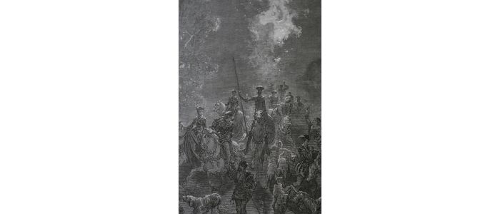 Cervantès, Don Quichotte, En ce moment commençait à poindre l'aube riante et vermeille. Tome 2, ch.35 - First edition - Edition-Originale.com