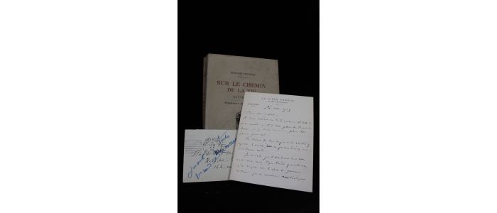 DRUMONT : Sur les chemins de la vie (souvenirs) - Autographe, Edition Originale - Edition-Originale.com