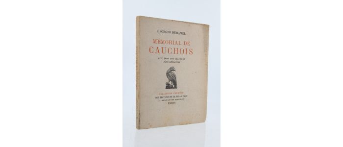 DUHAMEL : Mémorial de Cauchois - First edition - Edition-Originale.com