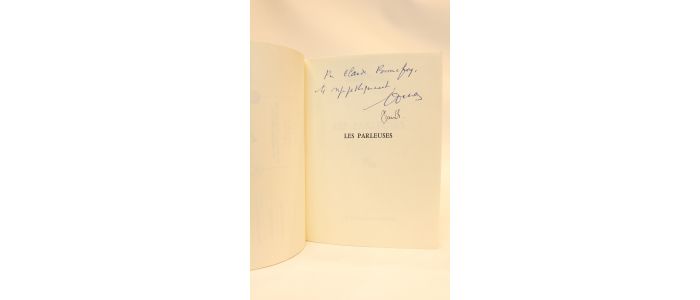 DURAS : Les parleuses - Signiert, Erste Ausgabe - Edition-Originale.com