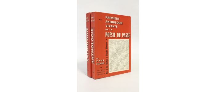 ELUARD : Première anthologie vivante de la poésie du passé - Libro autografato, Prima edizione - Edition-Originale.com