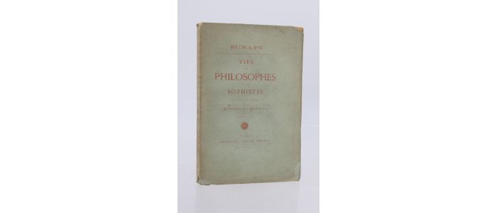 EUNAPE DE SARDES : Vie des philosophes et des sophistes - Edition-Originale.com