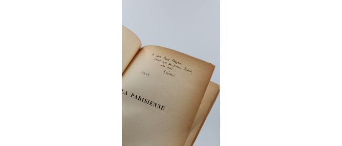 FARGUE : La parisienne - Autographe, Edition Originale - Edition-Originale.com