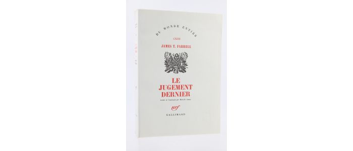 FARRELL : Le Jugement dernier - Edition Originale - Edition-Originale.com