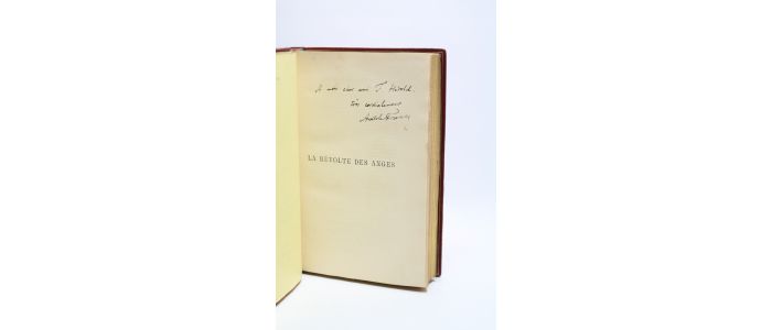 FRANCE : La révolte des anges - Autographe, Edition Originale - Edition-Originale.com
