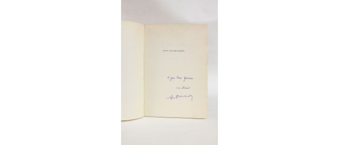 FRENAUD : Il n'y a pas de paradis - Signed book, First edition - Edition-Originale.com