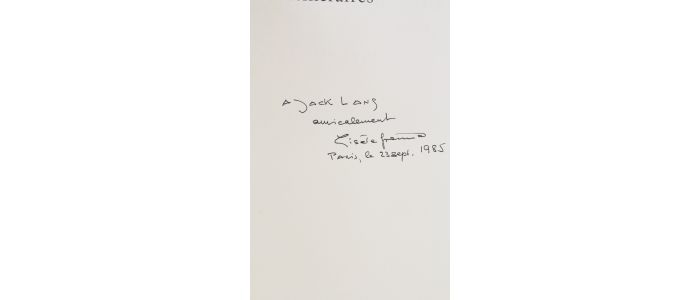 FREUND : Itinéraires - Autographe, Edition Originale - Edition-Originale.com