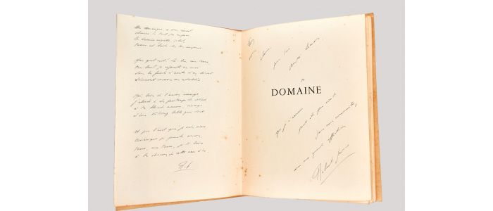 GANZO : Domaine - Autographe - Edition-Originale.com