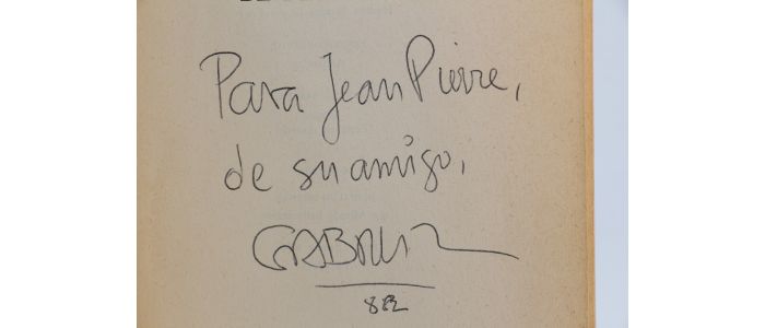 GARCIA MARQUEZ : Cent ans de solitude - Signed book, First edition - Edition-Originale.com