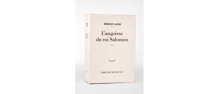 samenkomen stopcontact toonhoogte GARY : L'angoisse du roi Salomon - First edition - Edition-Originale.com