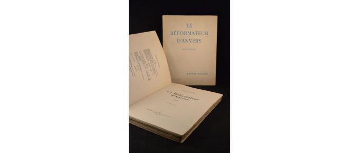 GAUCHEZ : Le réformateur d'Anvers - Prima edizione - Edition-Originale.com