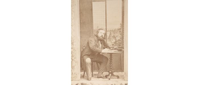 GAUTIER : [PHOTOGRAPHIE] Portrait photographique de Théophile Gautier - Prima edizione - Edition-Originale.com