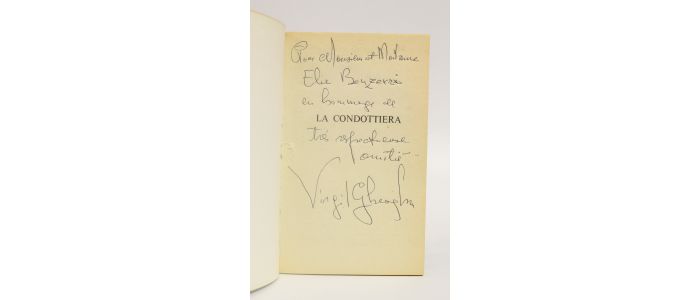 GHEORGHIU : La condottiera - Autographe - Edition-Originale.com