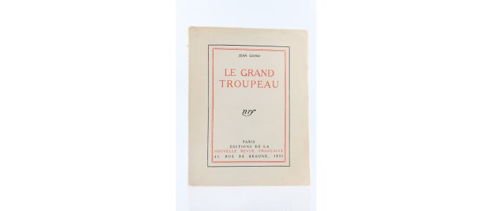 GIONO : Le grand Troupeau - First edition - Edition-Originale.com