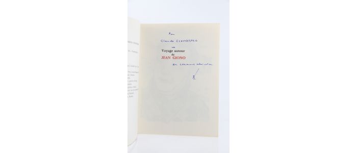 GIONO : Voyage autour de Jean Giono - Signed book, First edition - Edition-Originale.com