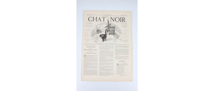 GOUDEAU : Le Chat noir N°18 de la première année du samedi 13 Mai 1882 - Erste Ausgabe - Edition-Originale.com