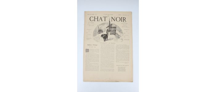 GOUDEAU : Le Chat noir N°86 de la deuxième année du samedi 1er Septembre 1883 - Prima edizione - Edition-Originale.com
