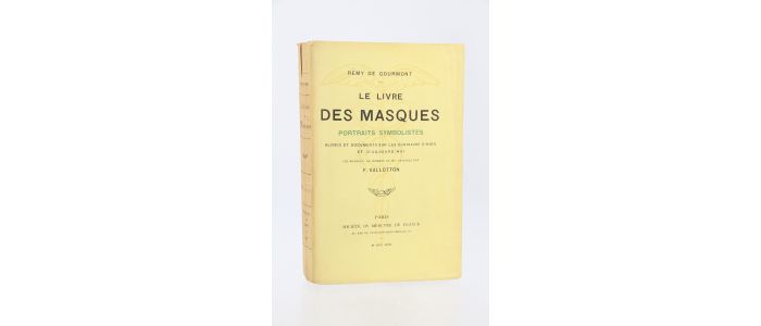 GOURMONT : Le livre des masques - Edition Originale - Edition-Originale.com