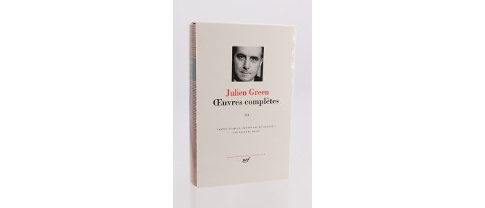 GREEN : Oeuvres complètes, Tome III - Edition-Originale.com