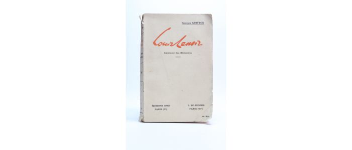GUITTON : Louis Lenoir, jésuite, aumônier des Marsouins - Autographe, Edition Originale - Edition-Originale.com