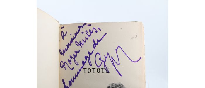 GYP : Totote - Libro autografato, Prima edizione - Edition-Originale.com